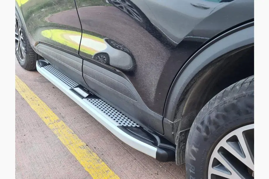 Ford Puma 2019– Mevsim Grey sivuporrastangot (2 kpl, alumiini) Image