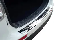 Mitsubishi Outlander 2012–2021 OmsaLine takapuskurin suojalista (2012-2015, ruostumaton teräs) kuva 1