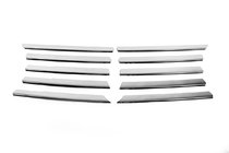 Mercedes Vito W638 1996–2003 Säleikön listat (10-osainen, ruostumaton teräs) OmsaLine – italialainen ruostumaton teräs kuva 2