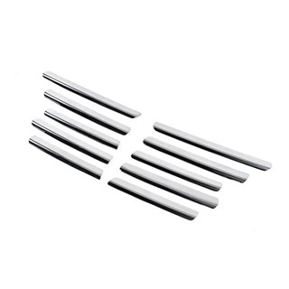 Säleikön listat (ruostumaton teräs) Opel Vectra B 1995–2002 kuva 2