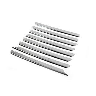 Säleikön listat Suora konepelti (8 kpl, ruostumaton teräs) Volkswagen T4 Caravelle/Multivan 1990–2003 kuva 2