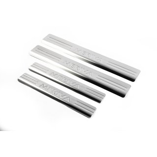 OmsaLine kynnyslistat (4 kpl, ruostumaton teräs)