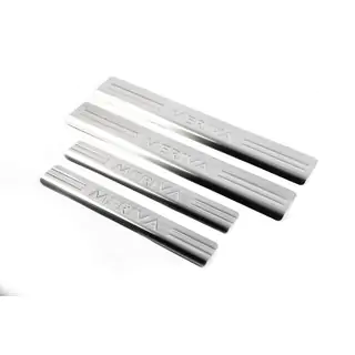 OmsaLine kynnyslistat (4 kpl, ruostumaton teräs)