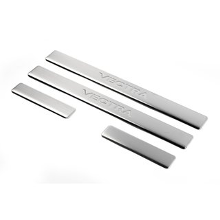 Kynnyslistat (Omsa, 4 kpl, ruostumaton teräs) kuva 1
