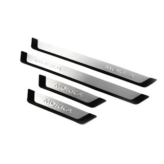 OmsaLine kynnyslistat (4 kpl, ruostumaton teräs) kuva 1