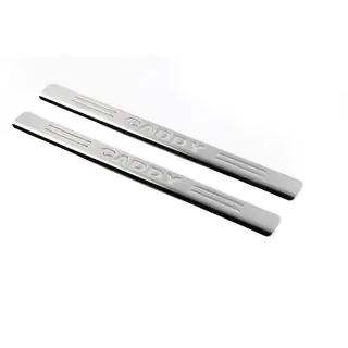 OmsaLine kynnyslistat (2 kpl, ruostumaton teräs) kuva 1