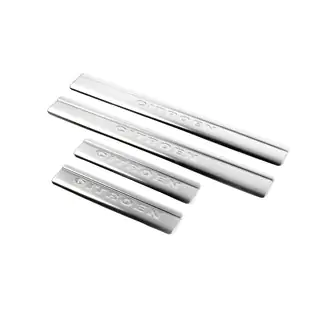 OmsaLine kynnyslistat (4 kpl, ruostumaton teräs)