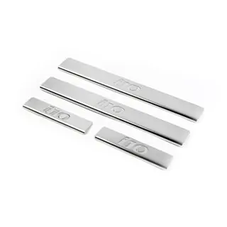 OmsaLine kynnyslistat (4 kpl, ruostumaton teräs) kuva 1