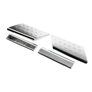 Sisäkynnyslistat (Omsa, ruostumaton teräs) Fiat Doblo I 2001–2005 kuva 3