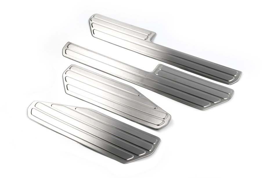 Volkswagen Amarok 2010–2022 OmsaLine sisäpuoliset kynnyslistat (4 kpl, rst) Image