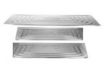 Mercedes Vito/V-class W447 2014– OmsaLine sisäpuoliset kynnyslistat (3 kpl, ruostumaton teräs) kuva 1