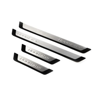 OmsaLine kynnyslistat (4 kpl, ruostumaton teräs)