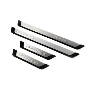 OmsaLine kynnyslistat (4 kpl, ruostumaton teräs)