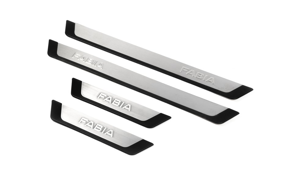 Skoda Fabia 2014–2021 OmsaLine-Flexill kynnyslistat (4 kpl) Image
