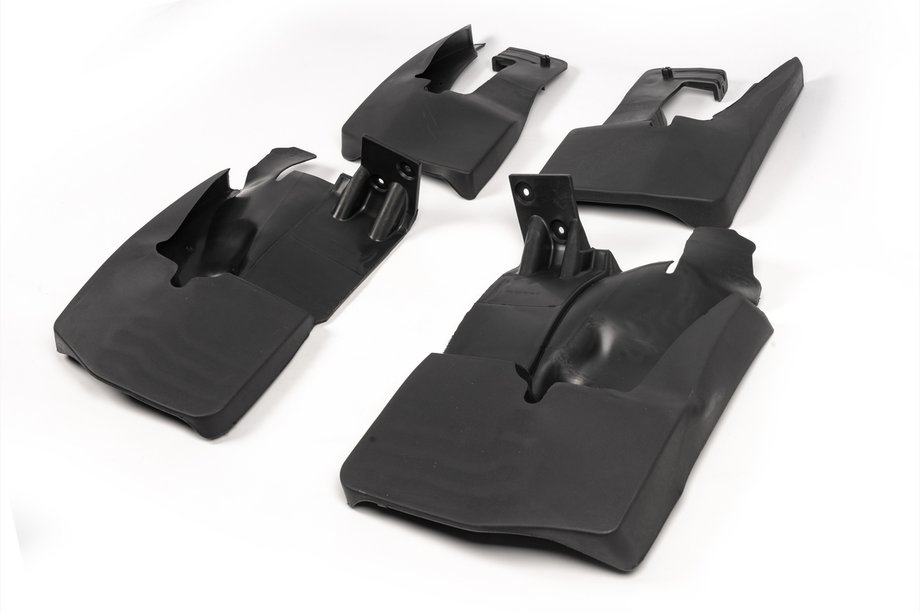 Volkswagen Crafter 2006–2016 Premium Begel roiskeläpät Eturoiskeläpät yksittäis- ja tuplapyöräiseen (2 kpl) Image