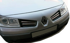 Renault Megane II 2004–2009 Säleikön kromilistat (malli 2006↗, 4 kpl, ruostumaton teräs) Carmos - turkkilainen teräs kuva 1