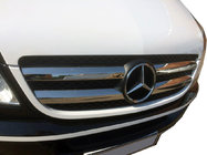Mercedes Sprinter W906 2006–2018 Etusäleikön listat (2006-2013, ruostumaton teräs) OmsaLine - italialaista ruostumatonta terasta kuva 3