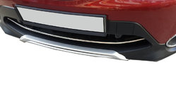 Nissan Qashqai 2014–2021 Etupuskurin suojalista (2014-2017, ruostumaton teräs) OmsaLine – italialainen ruostumaton teräs kuva 1