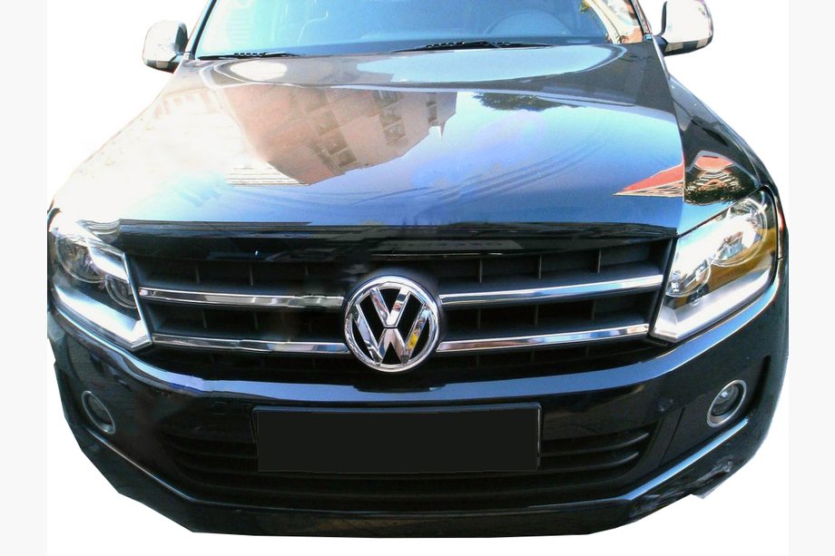 Volkswagen Amarok 2010–2022 Kromiset säleikkölistat 2010-2016 (kapeat, 4 kpl, ruostumaton teräs) Carmos - turkkilainen teräs Image