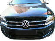 Volkswagen Amarok 2010–2022 Kromiset säleikkölistat 2010-2016 (kapeat, 4 kpl, ruostumaton teräs) Carmos - turkkilainen teräs kuva 1
