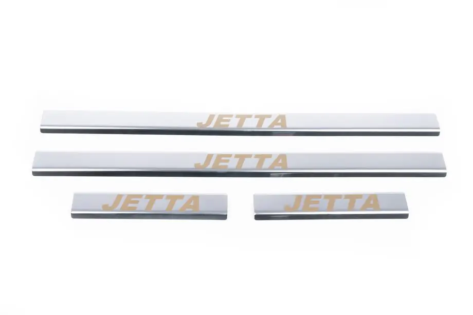Volkswagen Jetta 2006–2011 Carmos V1 kynnyslistat (4 kpl, ruostumatonta terästä) Image