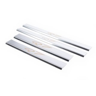 Kromatut ovikynnyslistat (4 kpl, Carmos) Audi Q7 2005–2015 kuva 3