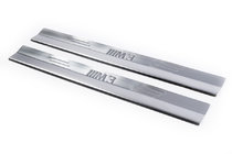 BMW 3-sarja E36 1990–2000 Kromiset kynnyslistat (2 kpl, Carmos) kuva 1
