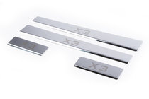 BMW X3 E83 2003–2010 Carmos-kynnyslistat (4 kpl, ruostumaton teräs) kuva 1