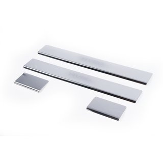 Carmos V2 kynnyssuojalistat (4 kpl, ruostumaton teräs) Chevrolet Aveo T300 2011–2020 kuva 1
