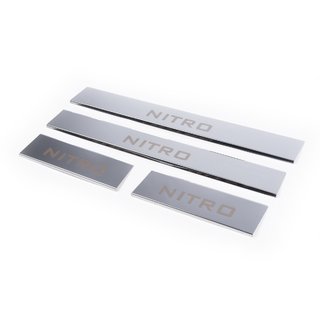 Carmos kynnyslistat yläosaan (ruostumaton teräs) Dodge Nitro 2006–2011 kuva 1