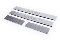 Dodge Nitro 2006–2011 Carmos kynnyslistat yläosaan (ruostumaton teräs) kuva 1