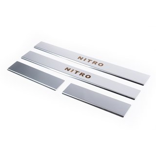 Carmos kynnyslistat alaosaan (ruostumaton teräs) Dodge Nitro 2006–2011 kuva 1