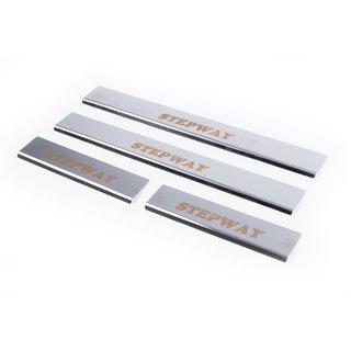 Carmos V1 kynnyslistat (4 kpl, ruostumaton teräs) kuva 1