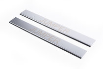 Citroen Jumper 2007–2025 Carmos ovikynnyssuojat (2 kpl, ruostumaton teräs) kuva 1