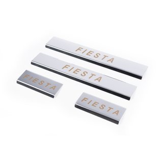 Carmos V1 kynnyslistat (4 kpl, ruostumaton teräs)