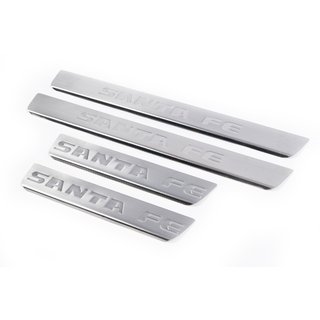 Carmos V1 kynnyslistat (4 kpl, ruostumaton teräs)
