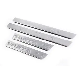 Carmos V1 kynnyslistat (4 kpl, ruostumaton teräs)