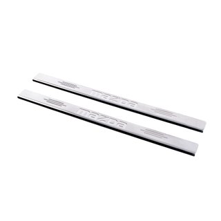 Carmos kynnyslistat, ruostumatonta terästä V-1