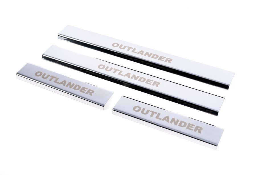 Mitsubishi Outlander 2006–2012 Carmos kynnyslistat (4 kpl, RST) Image