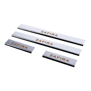 Carmos-kynnyslistat (4 kpl, ruostumaton teräs) kuva 1