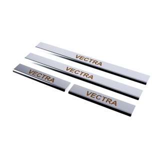 Carmos-kynnyslistat (4 kpl, ruostumaton teräs) Opel Vectra B 1995–2002 kuva 1