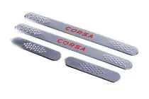 Opel Corsa C 2000–2006 Carmos V1 kynnyslistat (4 kpl, ruostumatonta terästä) kuva 1