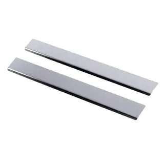 Carmos kynnyslistat (2 kpl, ruostumaton teräs)
