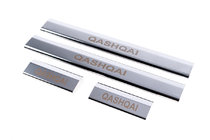 Nissan Qashqai 2007–2010 Kromatut kynnyslistat muoville (4 kpl, ruostumaton teräs) kuva 5