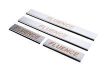 Renault Fluence 2009–2016 Carmos V1 kynnyslistat (4 kpl, ruostumaton teräs) kuva 1