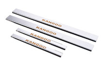 Renault Kangoo 2008–2020 Carmos V1 kynnyslistat (4 kpl, ruostumaton teräs) kuva 2