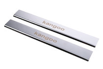Renault Kangoo 1998–2008 Carmos V1 kynnyslistat (ruostumaton teräs) kuva 1
