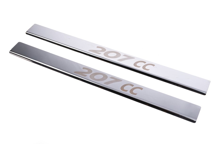 Peugeot 207 2006–2014 Carmos kynnyslistat (2 kpl, ruostumaton teräs) Image