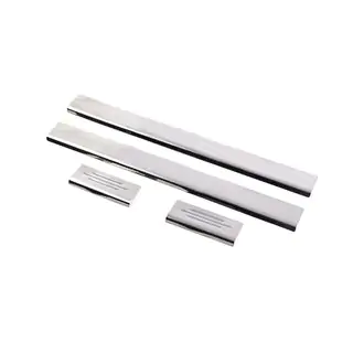 Carmos-kynnyslistat (4 kpl, ruostumaton teräs) Toyota Yaris 2006–2011 kuva 1