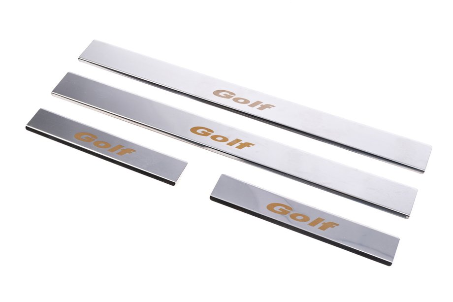 Volkswagen Golf 4 1997–2006 Carmos-kynnyslistat (4 kpl, ruostumaton teräs) Image